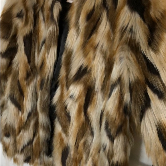 Faux Fox Fur Coat - Picture 3 of 5